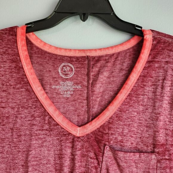Maurices 24/7 V-Neck Pocket Tee - Picture 2 of 9